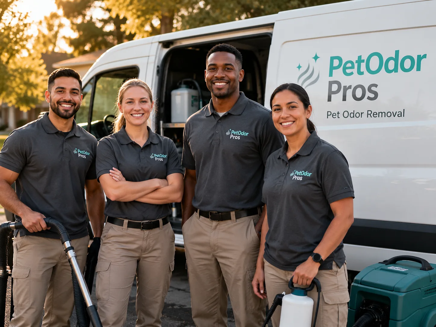 Pet Odor Removal team serving Clarksburg, MD